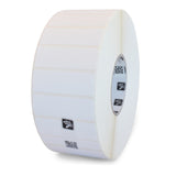 Roll of white  labels