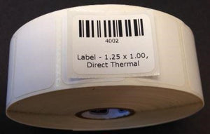 1.25" x 1" Labels