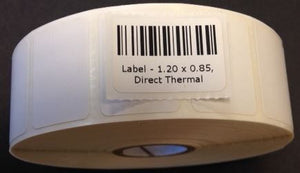 1.20" x .85" Labels